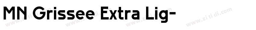 MN Grissee Extra Lig字体转换